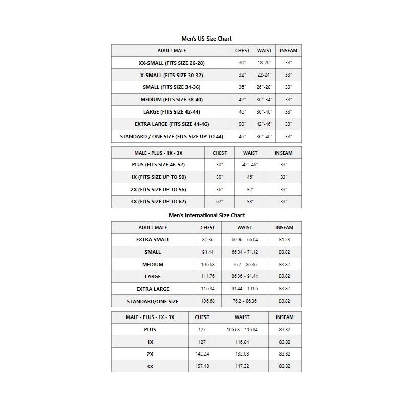 Rubie's Adult Printed 2nd Skin, See image