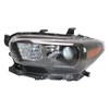 SUPAPRO Halogen Headlight Headlamps Black Housing w/o Bulbs For 2016-2019