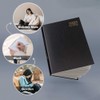 2025 Black A4 Day a Page Diary - Hardback Planner