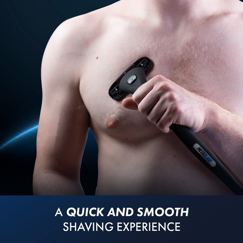 Metablade Back Shaver for Men - Long Handle Back Hair