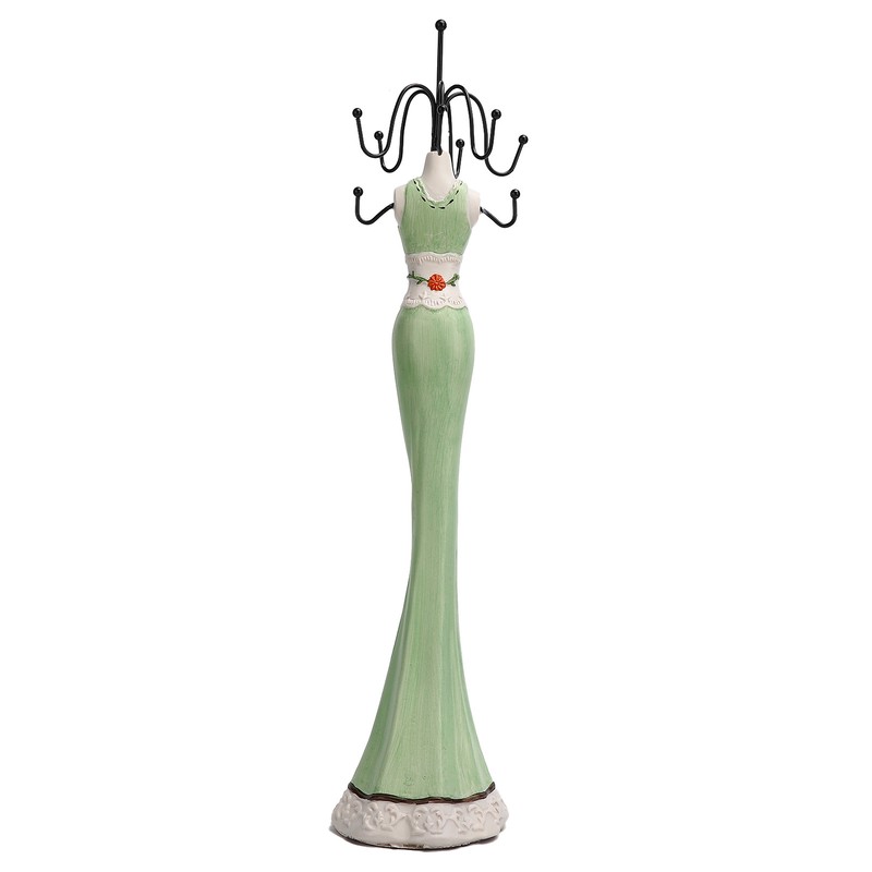 Necklace Display Stand Model Shaped Jewelry Earrings Storage Holder Organizer