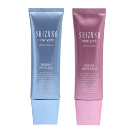 シズカニューヨーク 医薬部外品 シズカホワイトゲル 60g W洗顔不要クレンジング シズカホワイトバーム 60g セット