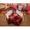 DII Traditional Harvest Wheat Jacquard Collection Thanksgiving Fall Table Décor