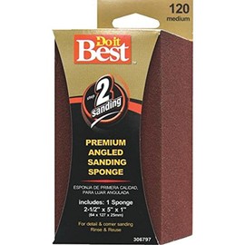 Seamless-Edge Angled Sanding Sponge