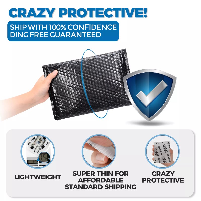 Trading Card Shipping Protectors 110 Pack 3.5'' x 4.5'' Flats