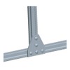 Befenybay 8 Pieces/Set Corner Bracket Plate Surface Anodic Oxidation Silver