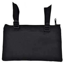 Broco Waterproof Mobility Scooter Armrest Bag Durable Wheelchair Shopping Travel Storage Bag Black
