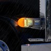 2Pcs Turn Signal Fit for Peterbilt,31 LED Triangle Amber Peterbilt