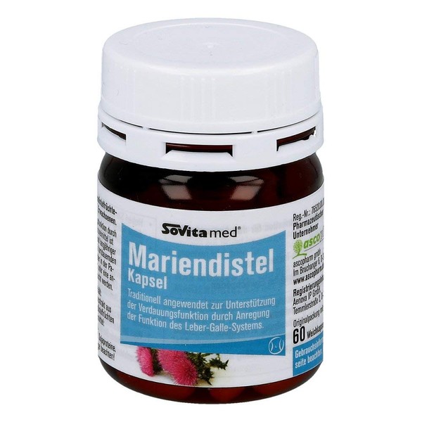 MARIENDISTEL Liver Protection Cape Pack of 60