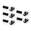 sourcingmap 10pcs 2 Position 3P SPDT SMT Surface Mounted Devices