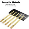 5 Pairs Chopsticks, Reusable Fiberglass Chopsticks, Multicolor Chopsticks Chinese Japanese