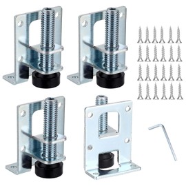 IGNPION Heavy Duty Adjustable Furniture Leveler Feet 4pcs M10 Furniture Leveling Legs for Tables, Shelving Units, Cabinets, Workbench