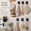 Mujigaga Ganci Adesivi, Appendi Accappatoio Bagno, per Bagno o Cucina,