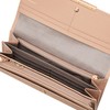You By Ungaro UULW6AT4 Long Wallet, Cowhide Leather, Embossed Logo