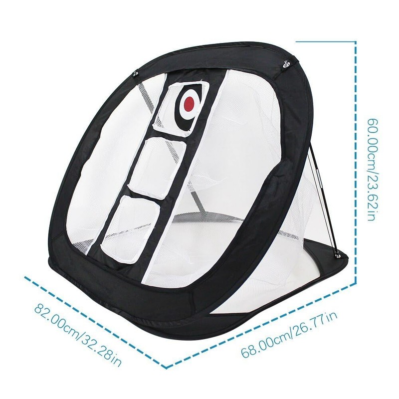 Perfect Shot Golf Practice Chipping Net with 5 Target Pockets