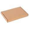 smiley pack Großbriefkartons, 160 x 120 x 20 mm, Braun,