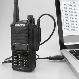 BAOFENG Programming Cable USB，Waterproof Two Way Radio UV-9R Plus for UV-9RPRO UV-9G GT-3WP UV-XR and Many More (1-Pack)