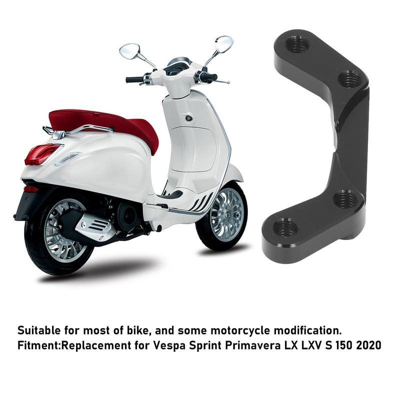 Motorcycle Brake Caliper Adapter Rotor Adaptor Replacement for Vespa Sprint