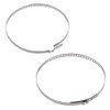 Pack of 10 CV Cuff Clamp, Hose Clamp, Adjustable Hose