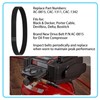 3 Pack AC-0815 Air Compressor Belt, Fits Models CF2600, D55141,