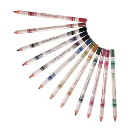 Minkissy 36pcs Makeup Eyeliner Set Colorful Eye Lip Eyebrow Liner Pencils for Professional Looks and Easy to Apply