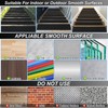 SMILOOL Outdoor Stair Treads Non-Slip Step Strips for Wooden Steps