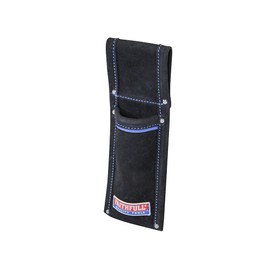 Faithfull Black Suede Leather Scaffold Level Holder for Tool Belt