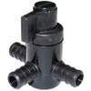 Elkhart 28910 3-Way by-Pass Crimp Valve , Black