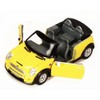 Kinsmart Mini Cooper S Convertible, Set of 4 5089D -