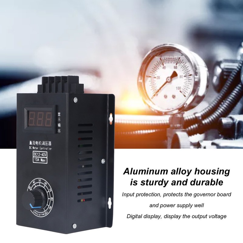 DC Motor Controller Brushed Motor Speed Regulator Universal PWM Stepless