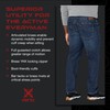 Vertx Defiance Mens Tactical Jeans, Stretch, Relaxed Fit Heavy-Duty Pants