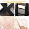 SAFIGLE 3pcs Mesh Beach Bag Large Beach Tote Bag Mesh