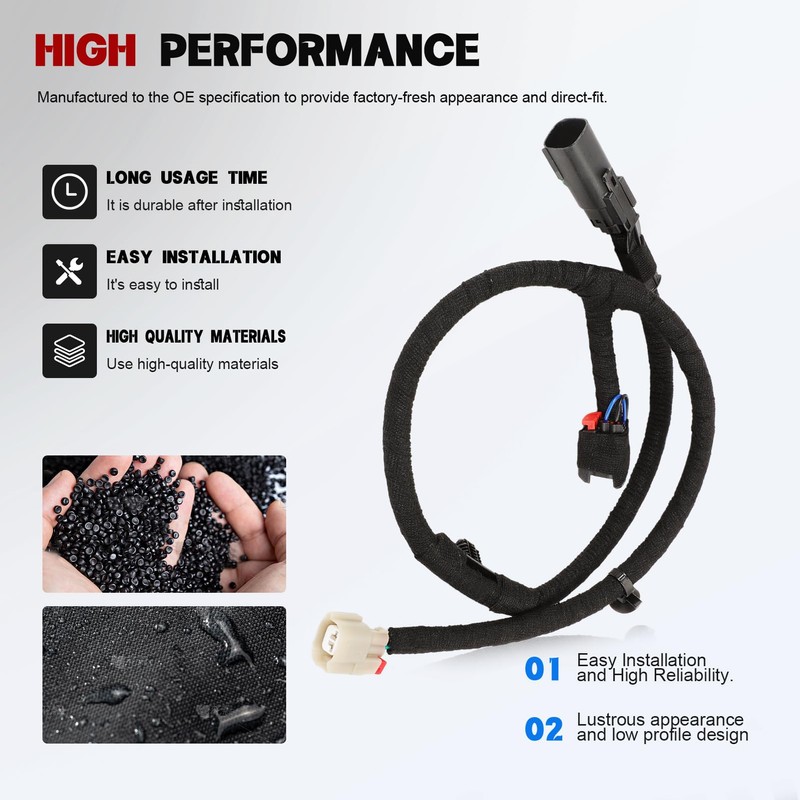 Trunk Lighting Bed Light Wire Harness Rear Box for F150
