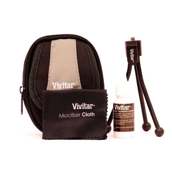 Vivitar SK125 Digital Camera Starter Kit with Hard Shell Carrying