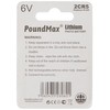 PoundMax 2CR5 / DL245 Batteries 6v Photo Lithium Battery -