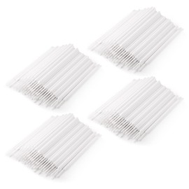 Annhua 400 PCS Disposable Micro Swab Micro Applicators Latisse Application Brushes Dental Brushes for Eyelash Extension, Oral and Dental - White