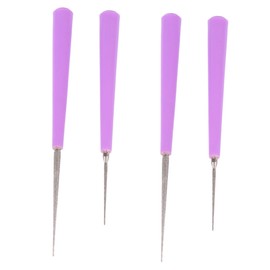 DOITOOL 4 Pcs Beading Hole Enlarger Tool Craft Bead Reamer Diamond Tipped Bead Reamer Bead Hole Reamer DIY Drilling Tools Bead Hole Punch Jewelry Making Tools Bead Reamer Tool Wen Wan Set