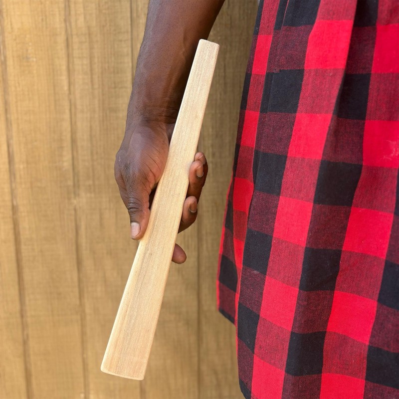 Mbariket – Premium Nigerian Mahogany Cooking Turning Stick | African