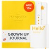 HappyMe - Adult Growth Journal, Wellness Notebook with 180 Pages,