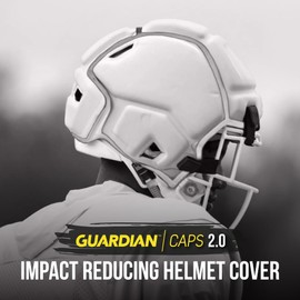 Guardian Cap XT 2.0, Vegas Gold - Padded, Soft-Shell Helmet Cover for Football - Reduces Impact and Protects Helmets - Sleek Design - One Size Fits All for Youth, High School & College Players