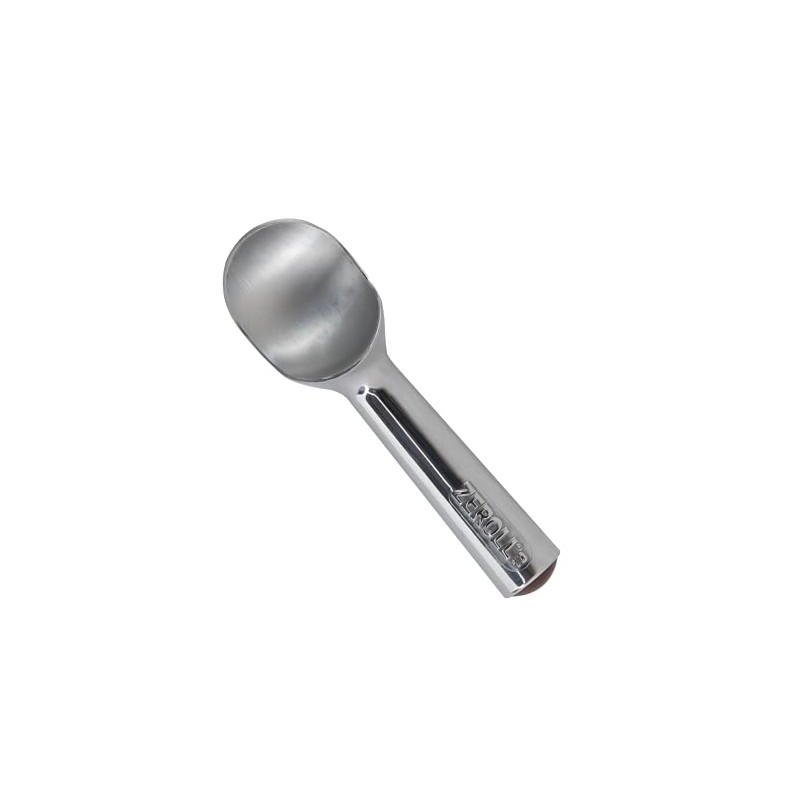 Zeroll 1010 - Cucharada de helado, diseño de aluminio, Plata/Marrón
