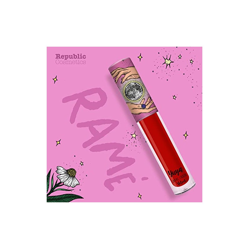 Yuya - Republic Cosmetics Labial Líquido con Acabado Velvet "Ramé",