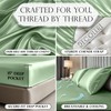 DECOLURE Satin Fitted Sheet Twin Size (1 PC) – Luxuriously