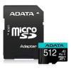 Memoria Flash Adata Premier Pro 512gb Microsdxc Clase 10 /vc