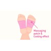 Foot Cooling Acupressure Patch – 4 Sheets | Refreshing Foot