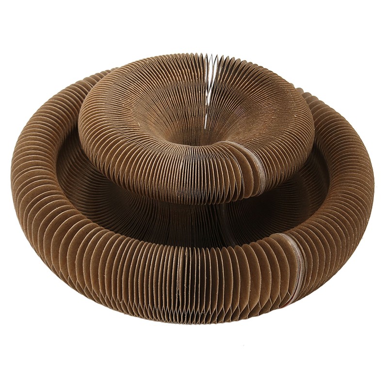 Foldable Cat Scratching Board Abrasion Resistant Magnetic Claw Grinding Cat