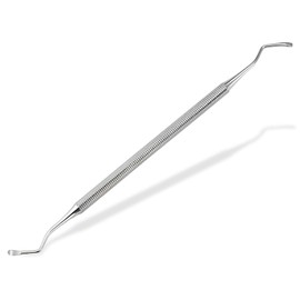 Professional Corner Lifter for Toenails Stainless Steel Foot Care Instrument with Oval Ends - Foot Care Double Instrument Pedicure Tool. Specialist Trade Quality