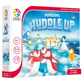 SmartGames Penguins Huddle Up Juego para 2 a 4 jugadores de 6 años - Adulto