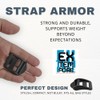 EXTEMPORE Ladder Lock Buckle Quick Side Release Tri Glide Slider,