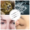 Professional Tweezers Set, 3-Piece Tweezers Splitter Tweezers Eyebrow Tweezers Medical